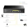 PoE-коммутатор 6-портовый Cudy неуправляемый GS1005PTS1 4 порта PoE+ SFP-порт гигабитный- Фото 4